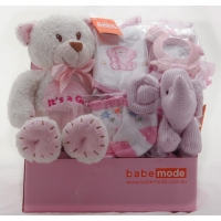 Baby Gift Basket Pink